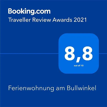 Ferienwohnung Am Bullwinkel Apartment *